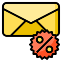 discount,signs,commerce and shopping,communications,email,percentage,sales,message,online banking