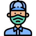 avatar,man,user,people,medical mask,covid-19,coronavirus,courier ok 