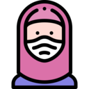 woman,avatar,islam,user,people,arab,medical mask,covid-19,coronavirus,hijab ok 