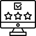 interface,computer,signs,seo and web,star,monitor,stars,shapes,screen,favorite,rate,favourite,rating