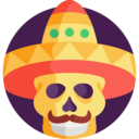 mexico,cultures,hat,head,death,skull,traditional,crafts,mexican,mexican hat,november