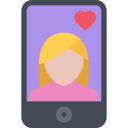 technology,smartphone,heart,touch screen,mobile phone,cellphone,love and romance,girlfriend ok 