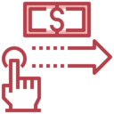 business and finance,dollar,hand,bank,right arrow ok 