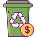money,business and finance,ecology and environment,pay,recycling,dollar note,disposal,fees,fee