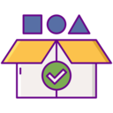 shipping and delivery,box,check mark,package,packaging,order,done,accepted,sent