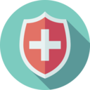 shield,hospital,medical,healthcare and medical,medicine,healthcare,health care,first aid kit,emergency,emergency kit