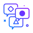 chat,art and design,shapes,group,design thinking