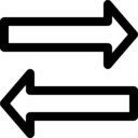 arrows,multimedia option,arrow,transfer,orientation,direction