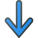 arrows,multimedia option,direction,directional,down arrow,downloading,down