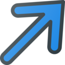 up,arrows,right,sign,right arrow,cursor,up arrow ok 