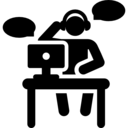 speech bubble,conversation,communications,chat,talking,communication,humanpictos,video call