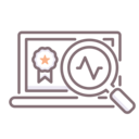 business and finance,medal,graph,magnifying glass,laptop,star,loupe,stats,brand,monitoring
