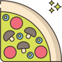 food,food and restaurant,salami,fastfood,dough,fat,slice,pizza,cheese,piece,italian food,pizza slice