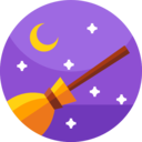 entertainment,stars,halloween,witch,magic,broom,broomstick,magical