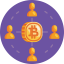 Bitcoin and cryptocurrency icon 64x64