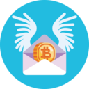 investment,business,envelope,communications,coin,send,virtual,blockchain,cryptocurrency,digital money,digital currency,crypto ok 