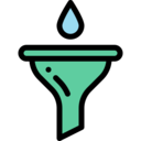 food and restaurant,ui,drop,Tools and utensils,tool,kitchenware,cooking,kitchen,cook,filter,funnel,filtering,cooker