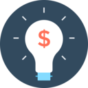 dollar,technology,seo and web,illumination,idea,light bulb,electricity,invention