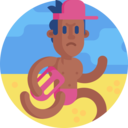 running,beach,avatar,man,professions and jobs,user,people,lifesaver