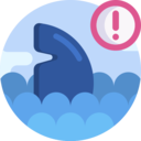 animals,security,signaling,warning,animal,exclamation,danger,ocean,risk,sea,exception,shark