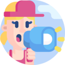 beach,woman,security,professions and jobs,megaphone,girl,warning,alert,lifeguard,lifesaver ok 