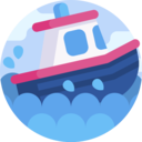 transportation,boat,nature,ocean,sea,disaster,sink,wave,rough sea
