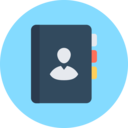 seo and web,notebook,agenda,telephone,phone number