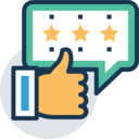food,seo and web,dislike,like,thumb up,review,rating,thumb down