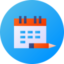 time,pencil,time and date,document,calendar,date,organization,schedule,administration,calendars,note,organizer