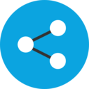 share,interface,multimedia,seo and web,social media,shapes,connector,circles,social network