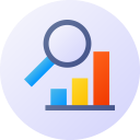 business and finance,bar chart,magnifying glass,loupe,research,stats,statistics,graphic,analysis,bar graph,studies,bars chart