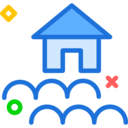 insurance,real estate,home,weather,nature,buildings,rain,flood,disaster,inundation,flooded house