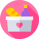 food,basket,miscellaneous,donation,supermarket,market,shopping basket,groceries,supplies