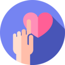 miscellaneous,marketing,social media,heart,hand,love,like,fingers,reaction