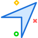 interface,technology,maps and location,Tools and utensils,compass,navigation,cursor,gps