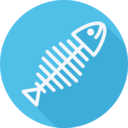 animals,food and restaurant,fish,trash,garbage,fishbones,fishbone