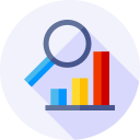 business and finance,bar chart,magnifying glass,loupe,research,stats,statistics,graphic,analysis,bar graph,studies,bars chart
