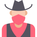 avatar,man,user,profile,people,social,western,cowboy,bandit
