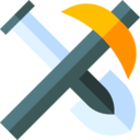 business and finance,tools,cryptocurrency,bitcoin,Mining,pick mattock,bitcoin mine