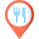 food,food and restaurant,pin,location,restaurant,knife,cutlery,fork ok 