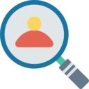 business and finance,magnifying glass,user,profile,search,Tools and utensils,loupe,detective,zoom