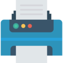 business and finance,interface,miscellaneous,communications,office material,printer,fax,papers,folded