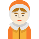 woman,avatar,hat,user,people,vintage,costume,thanksgiving,pilgrim ok 