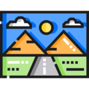 landscape,nature,scenery,road,mountains