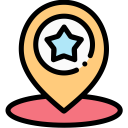 signs,star,shapes,maps and location,pin,map pointer,map location,placeholder,favorite,gps,location pin,shapes and symbols