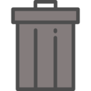 basket,ui,interface,Tools and utensils,trash,garbage,bin,can