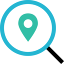 interface,signs,magnifying glass,maps and location,pin,map pointer,map point,map location,placeholder,loupe ok 