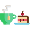 food,food and restaurant,hot drink,coffee,tea,tea cup,mug,cake