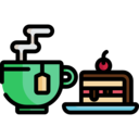 food,food and restaurant,hot drink,coffee,tea,tea cup,mug,cake