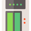 up,electronics,building,transportation,sign,down,elevator,lift,doors
